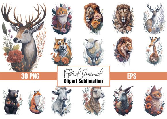 Download Watercolor Animals Clipart Bundle - Bundle Collection