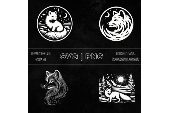 Download Arctic Fox SVG Bundle - Bundle Collection