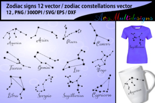 Download Zodiac Vector Silhouette Bundle - Bundle Collection