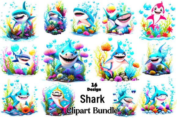 Download Shark Clipart Bundle - Bundle Collection