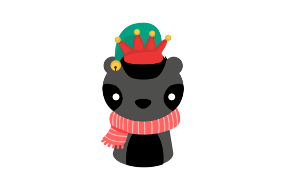 Download Christmas Animal Characters with Hat - Premium Bundle