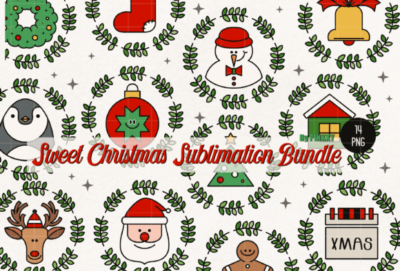 Download Sweet Christmas PNG Sublimation Bundle - Bundle Collection