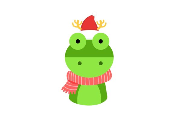 Download Christmas Animal Characters with Hat - Premium Resources