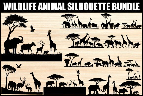 Download Wildlife Animal Safari SVG Bundle - Bundle Collection