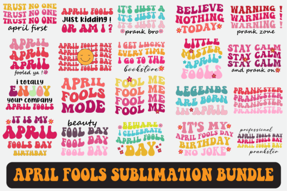 Download April Fools Day Svg Sublimation Bundle - Bundle Collection