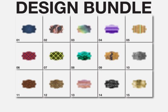 Download Label Frame SVG Sublimation Bundle - Bundle Collection