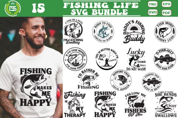 Download Fishing SVG Bundle, Fishing Life SVG, - Bundle Collection