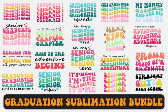 Download Graduation Svg Sublimation Design Bundle - Bundle Collection