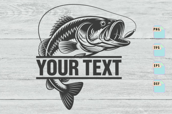 Download Bass Fishing Monogram Svg Bundle - Bundle Collection