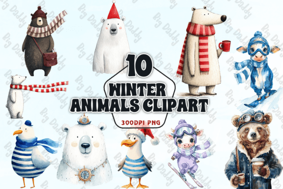 Download Winter Animals PNG - Winter animals Collection