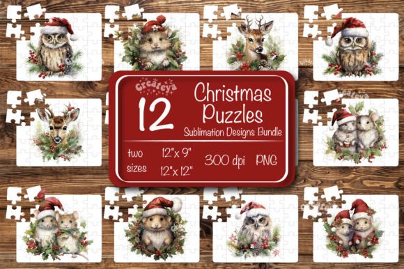 Download Christmas Puzzle PNG Bundle Kids Puzzle - Bundle Collection