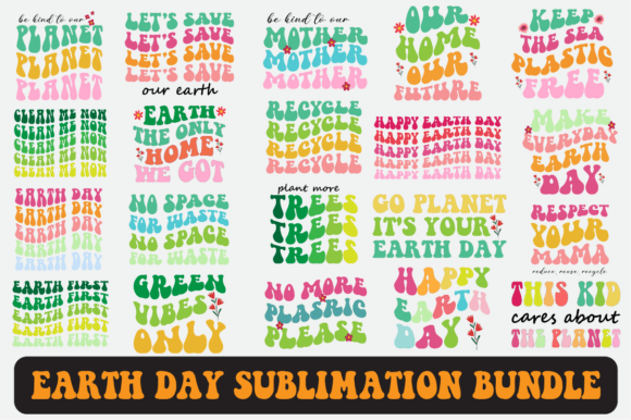 Download Earth Day Svg Sublimation Design Bundle - Bundle Collection