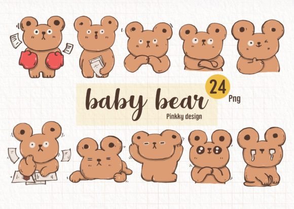 Download Baby Bear Safari Sublimation Bundle - Bundle Collection