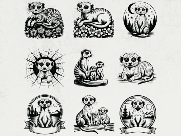 Download Meerkat SVG PNG Bundle,Safari Animal Svg - Bundle Collection